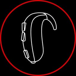 Image of hearing aid icon